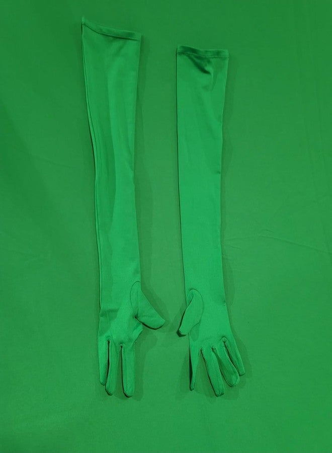 Sheface Men's and Women's 15'' Long Spandex Gloves Banquet Party Wedding Stretchy Costumes Gloves - Image 5